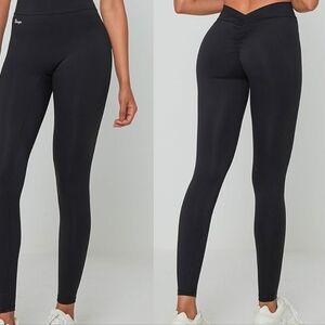 *New Danysu V Back Scrunch Butt Leggings for Women Soft High Waisted.